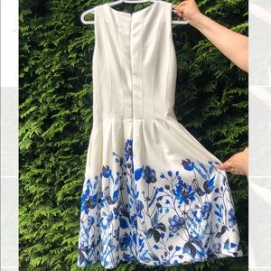 Ivanka Trump Floral Midi Dress